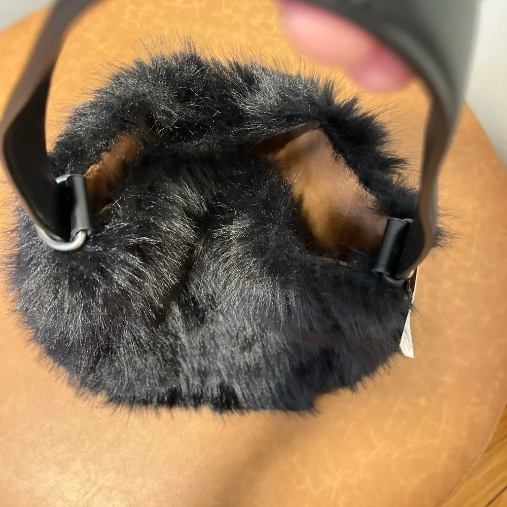 TREND NEW ! ZARA LUXURY FAUX FUR BAG